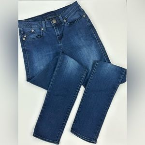Rock & Republic Berlin Low Rise Skinny Medium Blue Wash Jean 2M